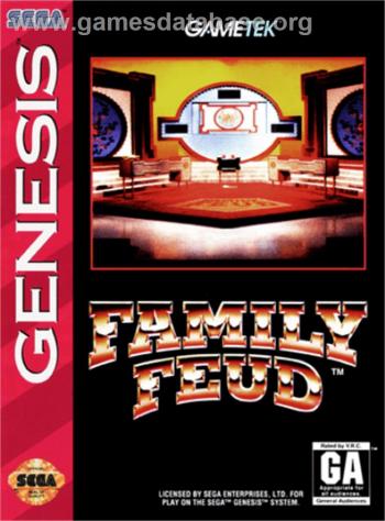 Cover Family Feud for Genesis - Mega Drive